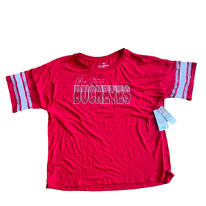 Colosseum Ohio State Buckeyes Women's Embellished Tee Size XL SKU#B2484